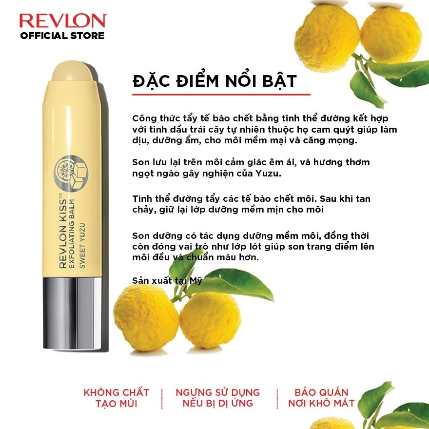 Ảnh Son Tẩy Tế Bào Chết Và Dưỡng Ẩm Revlon Kiss Exfoliating Balm 2.6g 4