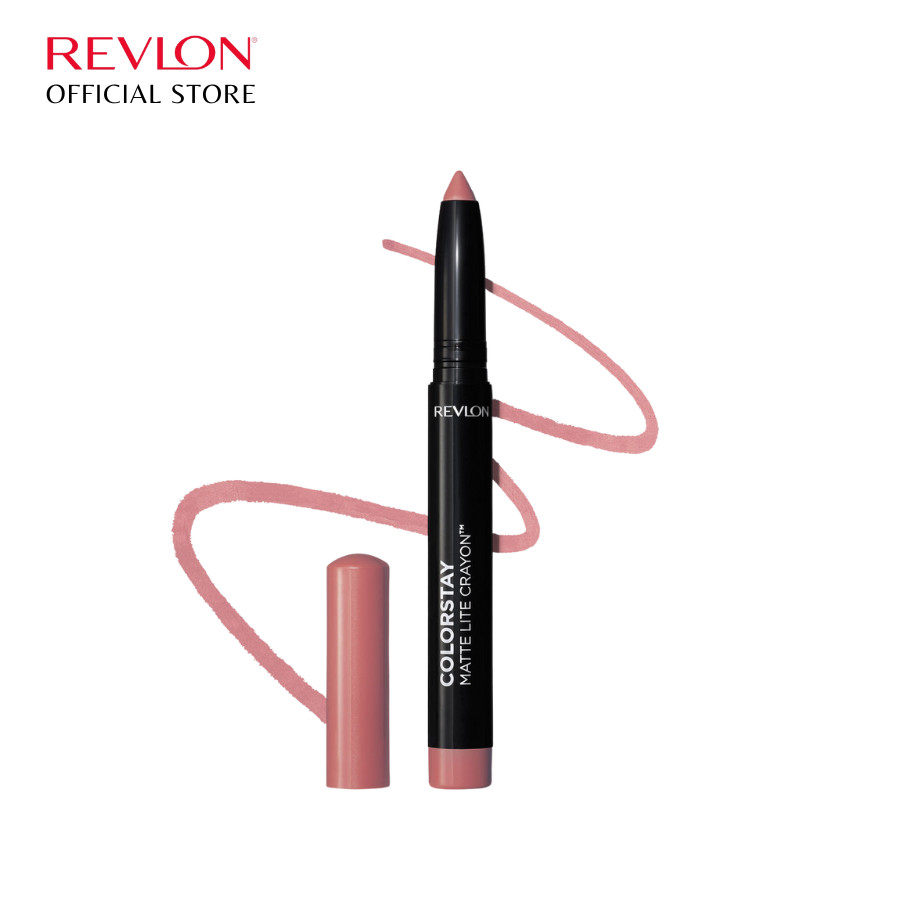 Ảnh Son Bút Chì Lì Mịn Lâu Phai Revlon Colorstay Matte Lite Crayon (1.4g) 1