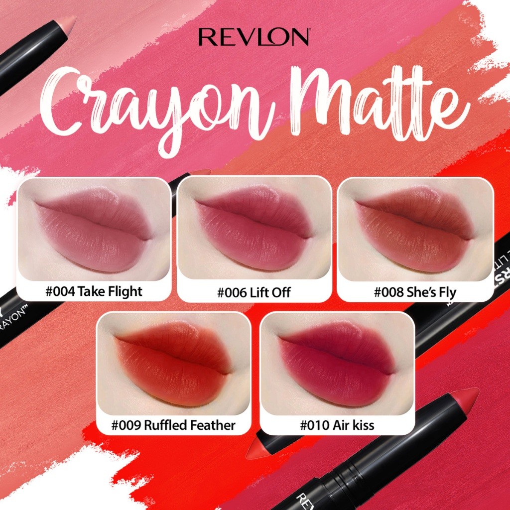Ảnh Son Bút Chì Lì Mịn Lâu Phai Revlon Colorstay Matte Lite Crayon (1.4g) 4