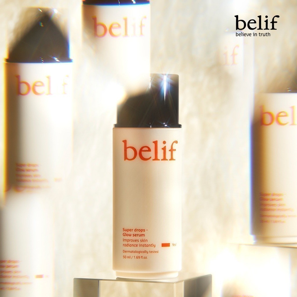 Ảnh Tinh chất dưỡng sáng ngọc trai belif Super drops - Glow serum 50ml 2