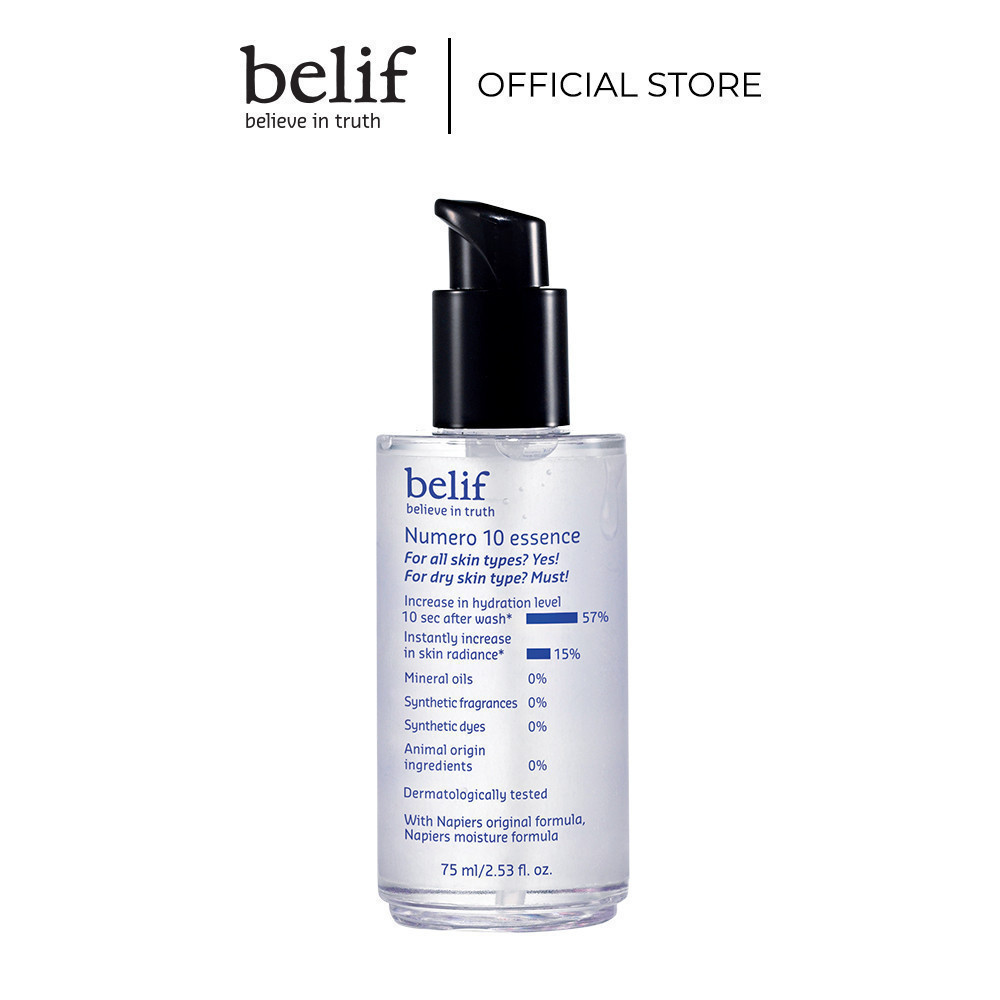 Ảnh Tinh chất khoá ẩm belif Numero 10 Essence 75ml 2