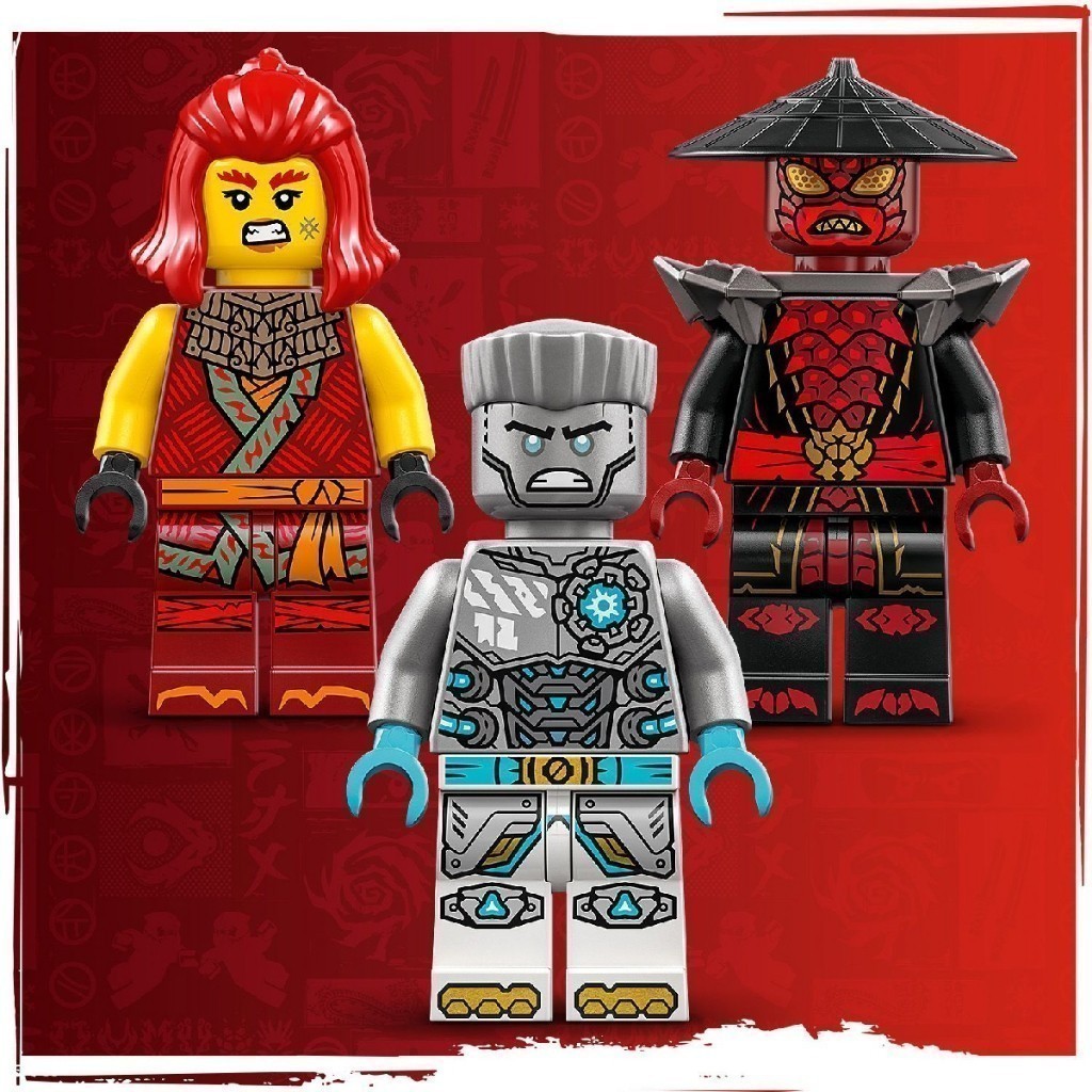 Ảnh LEGO NINJAGO 71827 Đồ Chơi Lắp Ráp Chiến Giáp Của Zane (92 chi tiết) 4