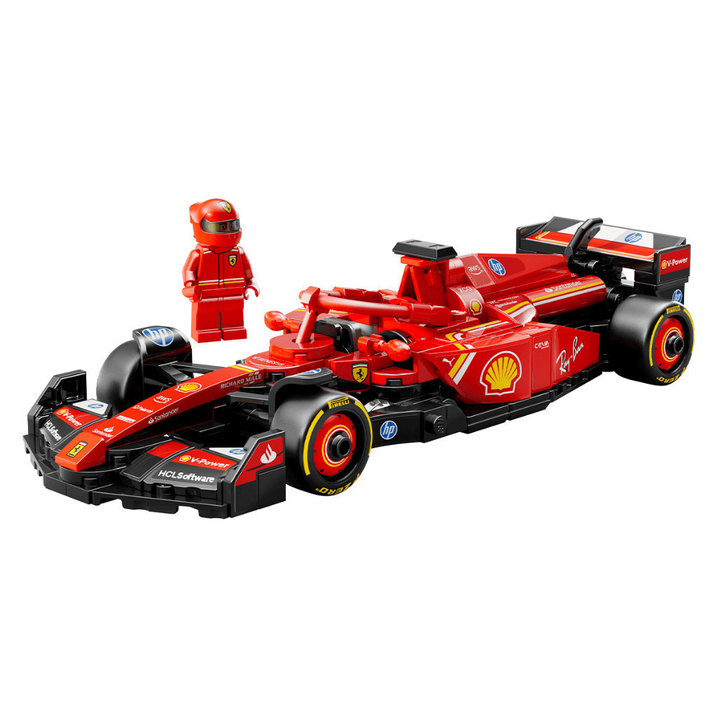 Ảnh LEGO SPEED CHAMPIONS 77242 Đồ Chơi Lắp Ráp Xe Đua Ferrari SF-24 F1 (275 chi tiết) 4