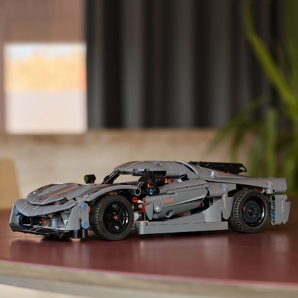 Ảnh LEGO TECHNIC 42173 Đồ Chơi Lắp Ráp Xe Thể Thao Koenigsegg Jesko Absolut Màu Xám (801 Chi Tiết) 3