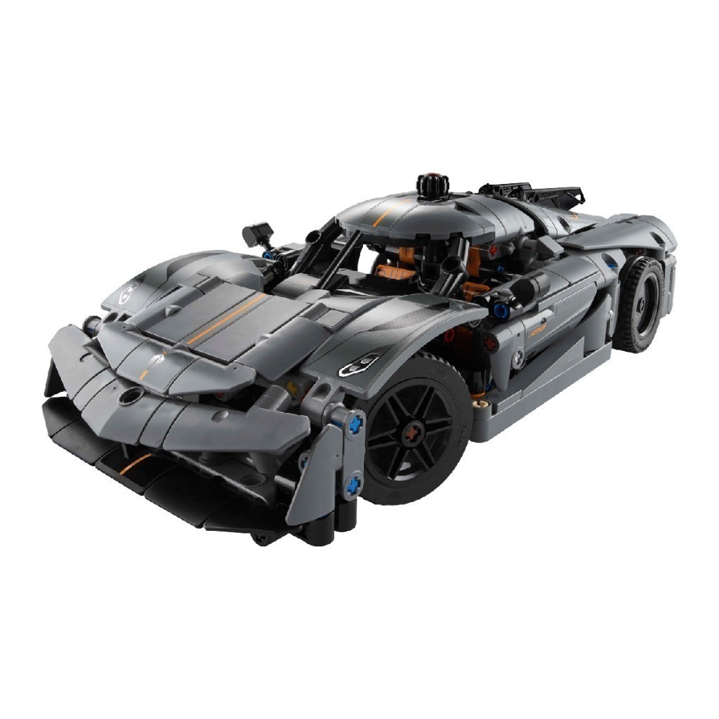 Ảnh LEGO TECHNIC 42173 Đồ Chơi Lắp Ráp Xe Thể Thao Koenigsegg Jesko Absolut Màu Xám (801 Chi Tiết) 1
