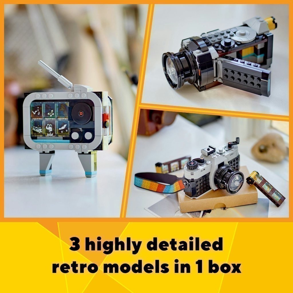Ảnh LEGO CREATOR 31147 Đồ chơi lắp ráp Máy ảnh Retro (261 chi tiết) 3