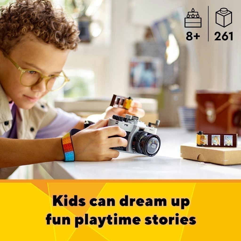 Ảnh LEGO CREATOR 31147 Đồ chơi lắp ráp Máy ảnh Retro (261 chi tiết) 4