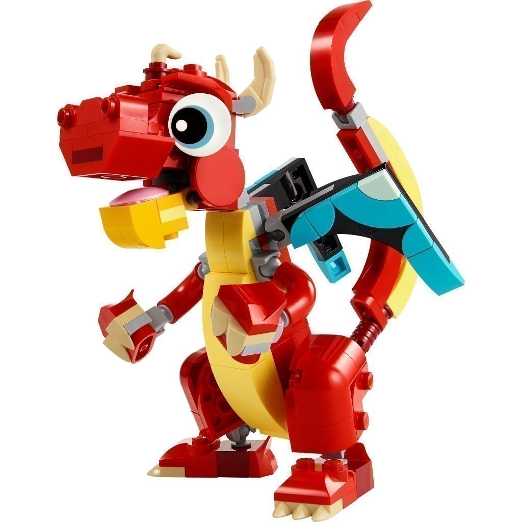 Ảnh LEGO CREATOR 31145 Đồ chơi lắp ráp Rồng đỏ may mắn (149 chi tiết) 3