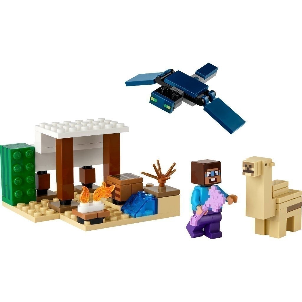 Ảnh LEGO MINECRAFT 21251 Đồ chơi lắp ráp Chuyến thám hiểm đền thờ sa mạc của Steve (75 chi tiết) 3