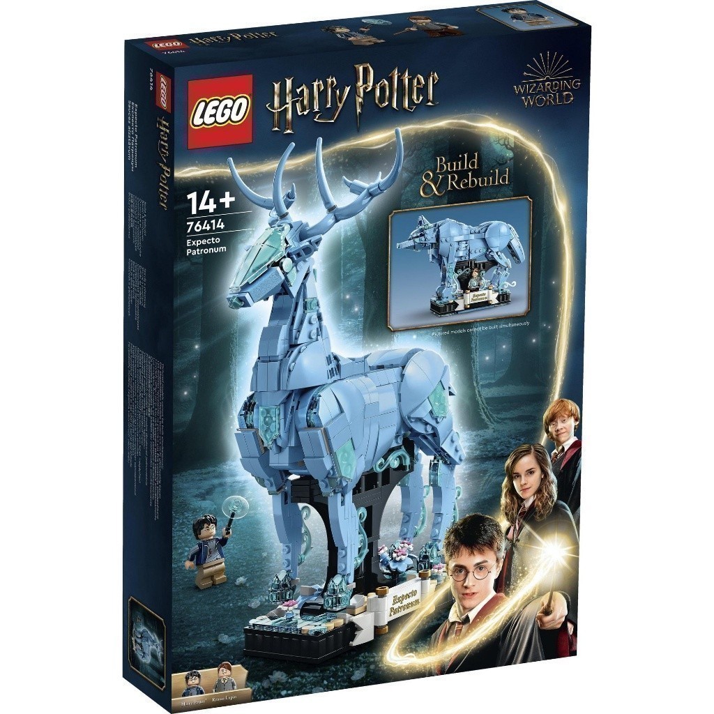 Ảnh LEGO HARRY POTTER 76414 Đồ chơi lắp ráp Hươu thần hộ mệnh của Harry Potter (754 chi tiết) 1