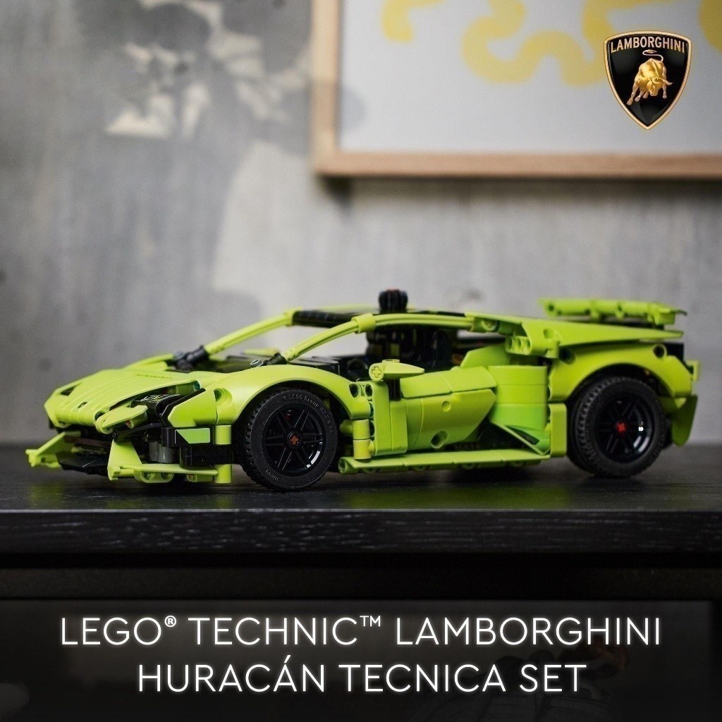 Ảnh LEGO TECHNIC 42161 Đồ chơi lắp ráp Siêu Xe Lamborghini Huracán Tecnica (806 chi tiết) 3