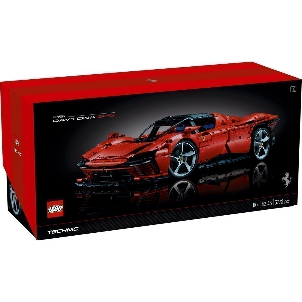 Ảnh LEGO TECHNIC 42143 Siêu Xe Ferrari Daytona SP3 (3778 chi tiết) 2