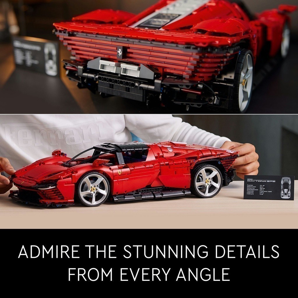 Ảnh LEGO TECHNIC 42143 Siêu Xe Ferrari Daytona SP3 (3778 chi tiết) 4