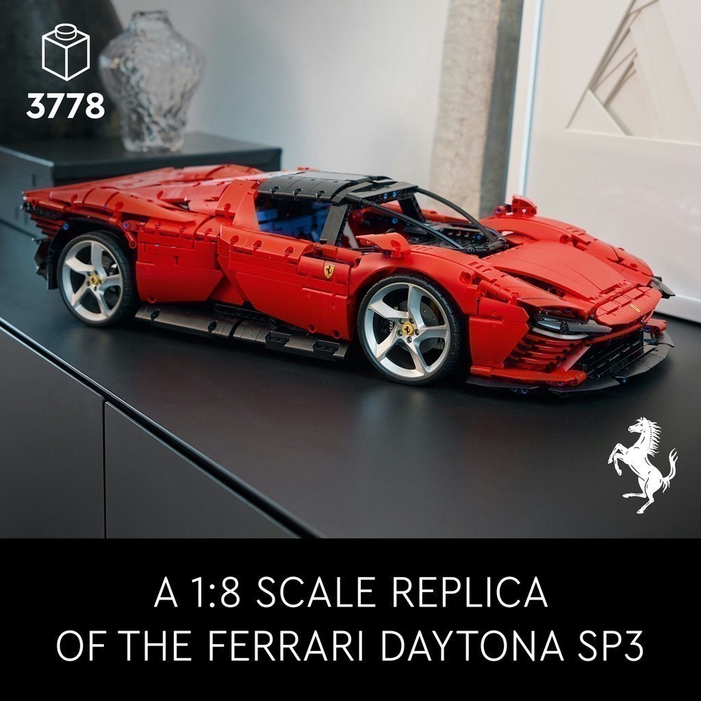 Ảnh LEGO TECHNIC 42143 Siêu Xe Ferrari Daytona SP3 (3778 chi tiết) 3