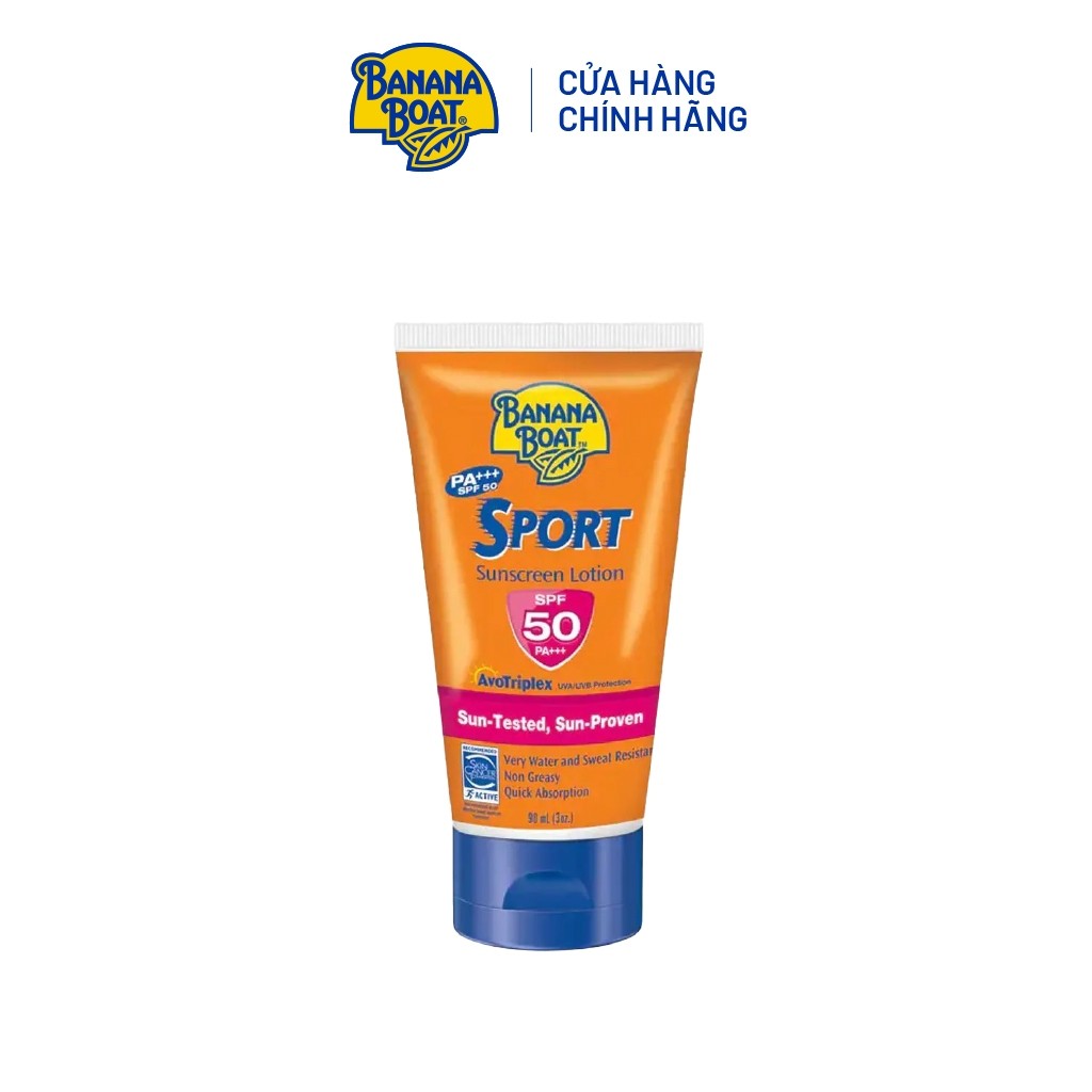 Kem Chống Nắng Thể Thao Banana Boat Sport - SPF50/PA+++/90ML