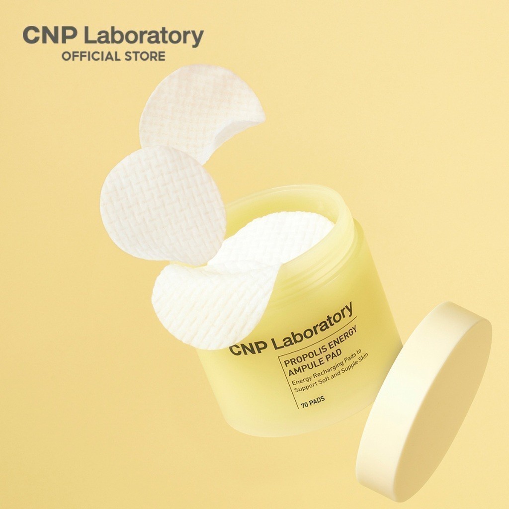Ảnh Bông dưỡng da keo ong phục hồi căng bóng làn da CNP Laboratory Propolis Ampule Pad 70 miếng 2