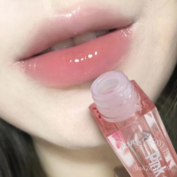 【Son môi gel dưỡng ẩm】Trắng trong và mát mẻ, mở~Son bóng Dudu, son trong suốt, dưỡng ẩm, tạo độ bóng, son đa năng cho si