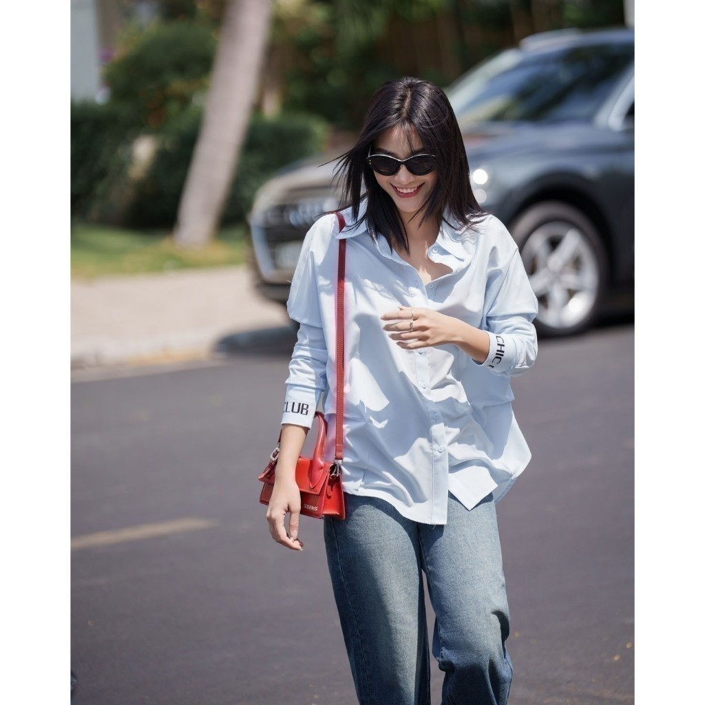 Ảnh RECHIC Áo sơ mi Sicily dáng suông trẻ trung năng động 4