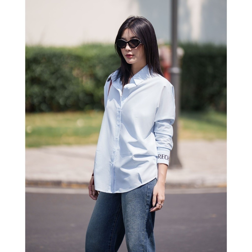 Ảnh RECHIC Áo sơ mi Sicily dáng suông trẻ trung năng động 3