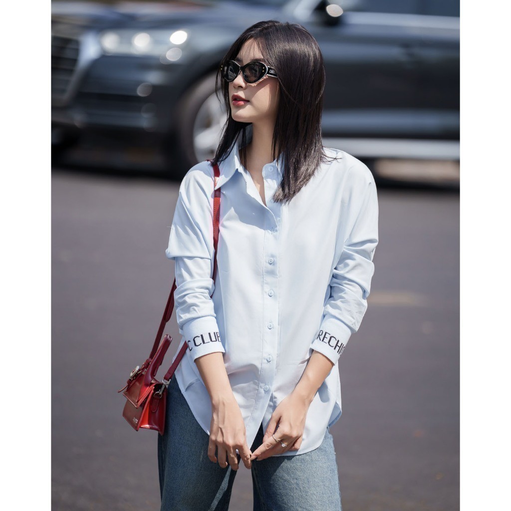 Ảnh RECHIC Áo sơ mi Sicily dáng suông trẻ trung năng động 2