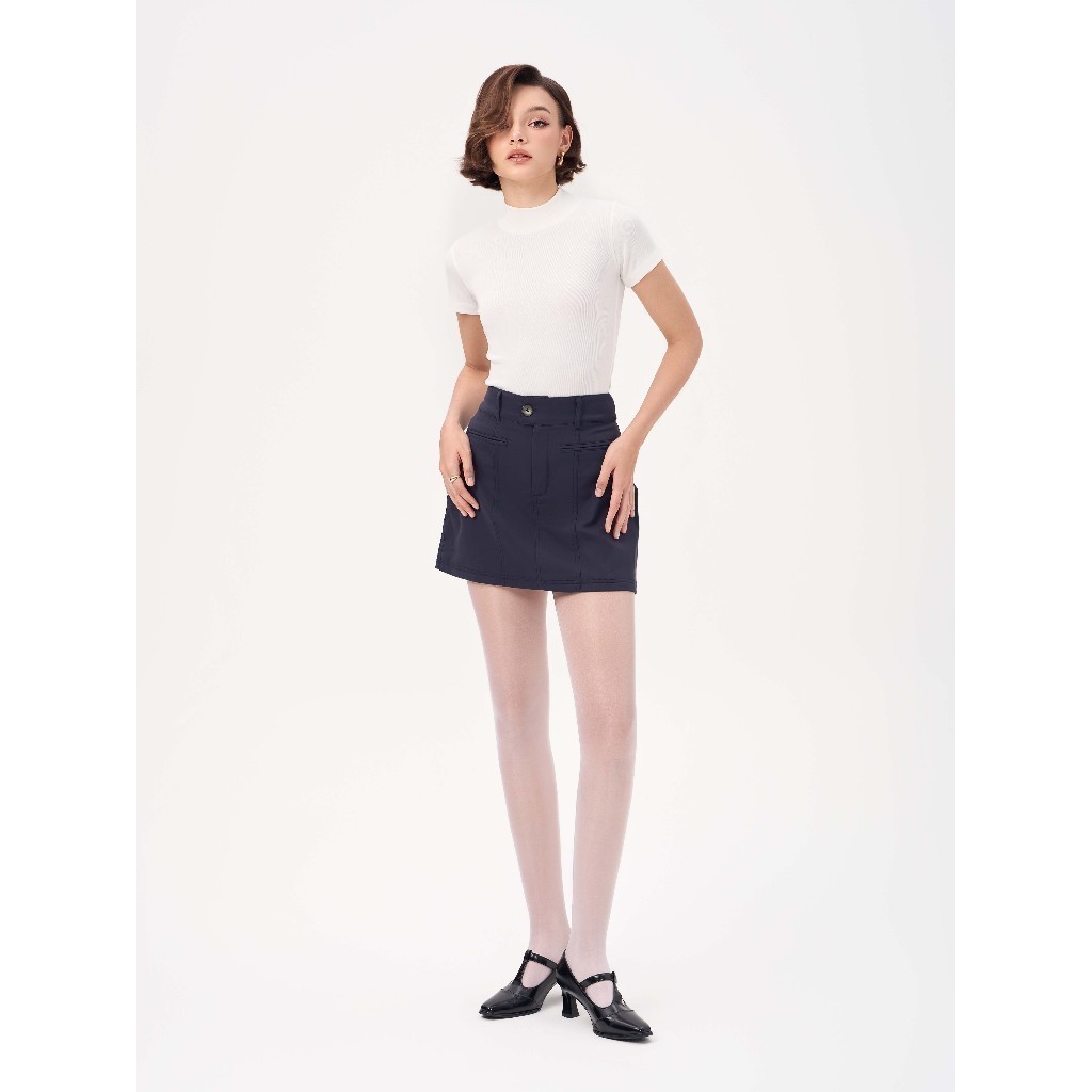 Ảnh RECHIC Áo thun ôm Chessy cơ bản chất cotton co giãn thoải mái 1