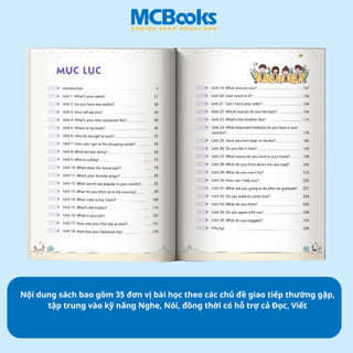 Sách - Mind Map Tiếng Anh Giao Tiếp Cho Người Mới Bắt Đầu - MCBooks Chính Hãng