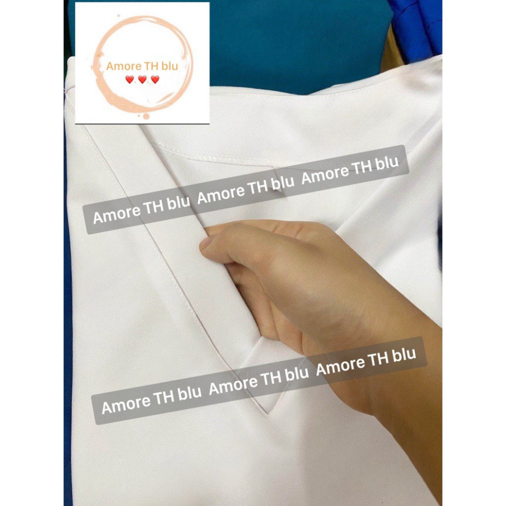 Bộ Scrubs - màu Xám vải Cotton Hàn.bác sĩ, blouse cổ tim, đồng phục điều dưỡng, spa, thẩm mỹ viện, dược sĩ. cao cấp