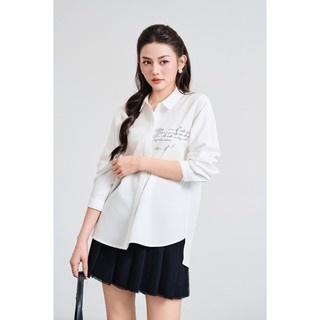 Quần Short Giả Váy Xếp Ly Kẹp Ren VIEN TRAN V64S25H001