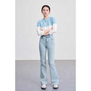 Áo Len Nữ Dáng Ngắn Phối 2 Màu LAMER V61W23T020
