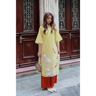 Áo dài cách tân chim thiên đường SHE'S BACK S61A23Q013