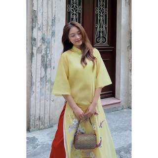 Áo dài cách tân chim thiên đường SHE'S BACK S61A23Q013