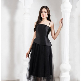 Đầm Dạ Hội 2 Dây SHE'S BACK Đầm Đi Tiệc Cúp Ngực Tùng Xòe S63L23Q003