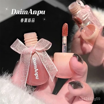 Mua một tặng năm miễn phí】Son môi trong suốt hình bướm, son bóng nước, tinh chất dưỡng ẩm, son môi căng mọng, son bóng g