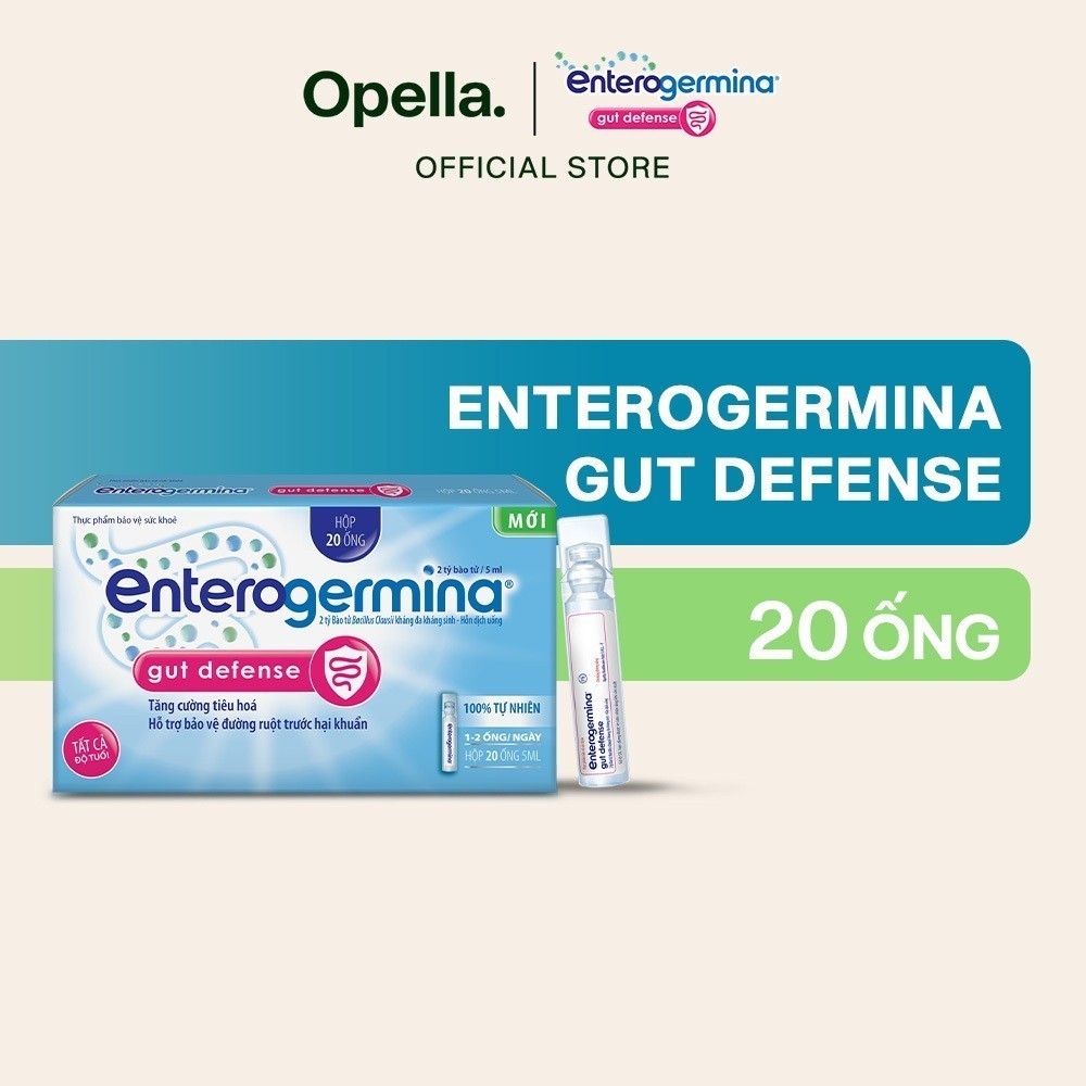 Ảnh Thực phẩm bảo vệ sức khỏe Enterogermina Gut Defense giúp tăng cường tiêu hóa & hỗ trợ bảo vệ đường ruột trước hại khuẩn 2