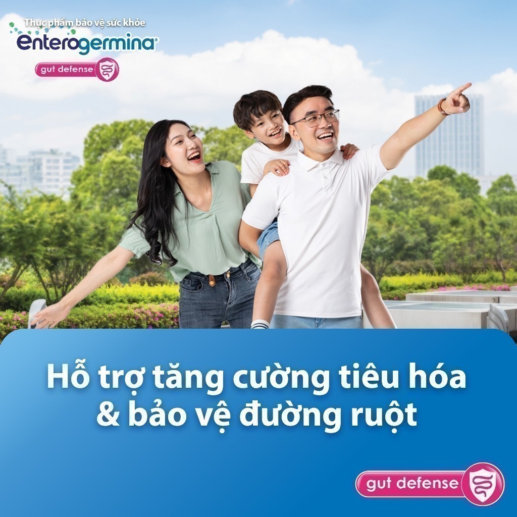 Ảnh Thực phẩm bảo vệ sức khỏe Enterogermina Gut Defense giúp tăng cường tiêu hóa & hỗ trợ bảo vệ đường ruột trước hại khuẩn 3