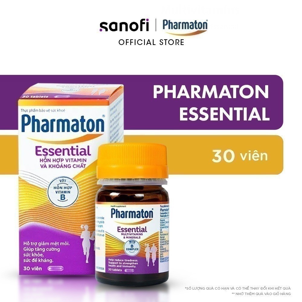 Ảnh Thực Phẩm Bảo Vệ Sức Khỏe Pharmaton Essential 30 Viên/Lọ 1