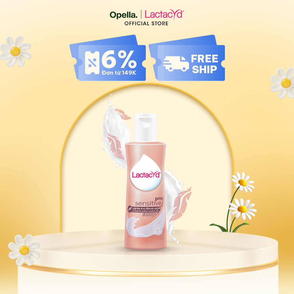 Ảnh Dung Dịch Vệ Sinh Phụ nữ Lactacyd Pro Sensitive Cho Da Nhạy Cảm 150ml 1