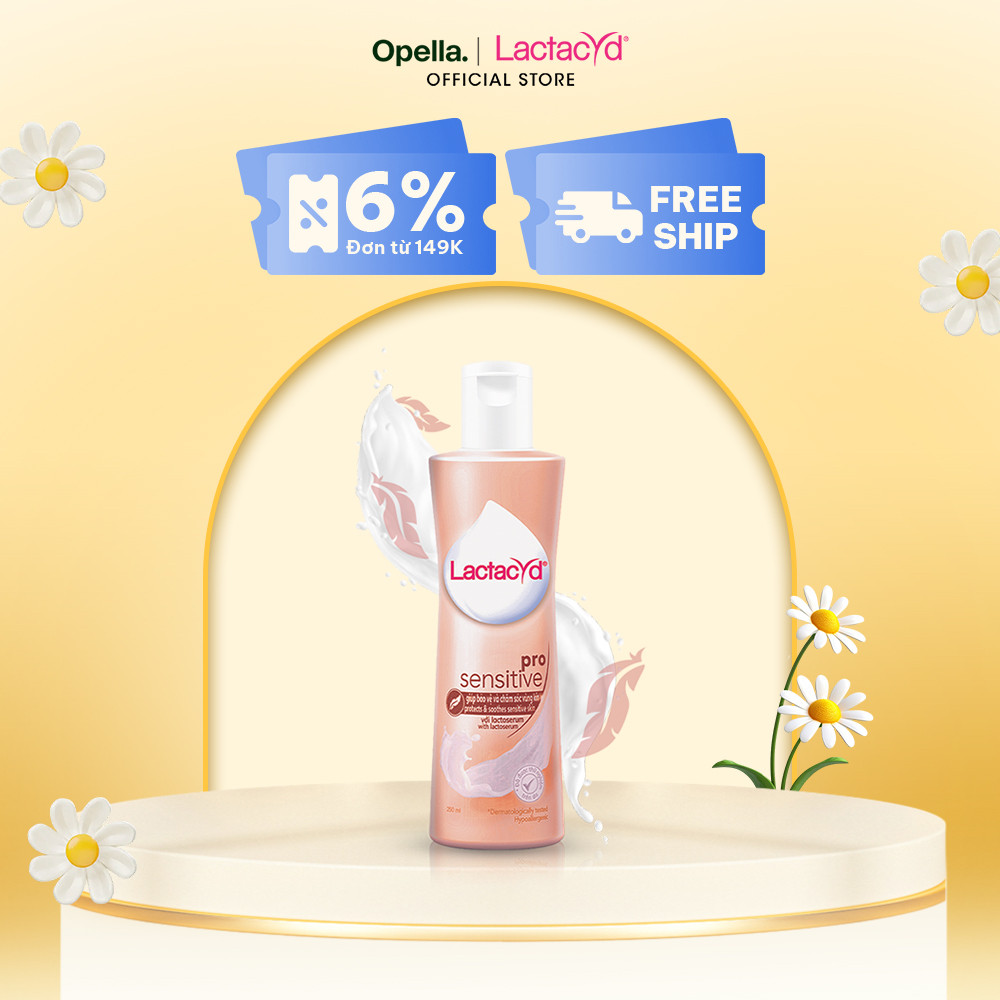 Ảnh Dung Dịch Vệ Sinh Phụ nữ Lactacyd Pro Sensitive Cho Da Nhạy Cảm 250ml 1