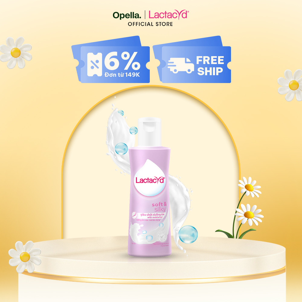 Ảnh Dung Dịch Vệ Sinh Phụ nữ Lactacyd Soft & Silky Dưỡng Ẩm 150ml 1