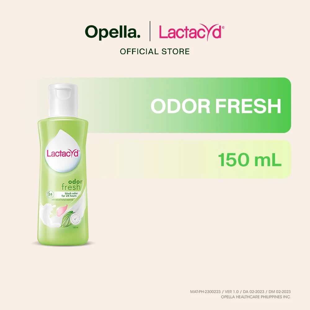 Ảnh Dung Dịch Vệ Sinh Phụ nữ Lactacyd Odor Fresh Ngăn Mùi 24H 150ml 2