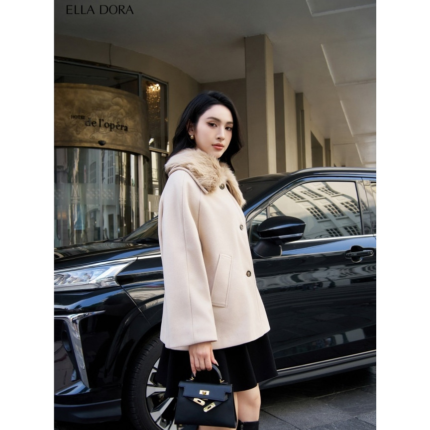 Chân váy xòe ELLA DORA form gọn phồng nhẹ thiết kế thanh lịch phong cách công sở [CV171]