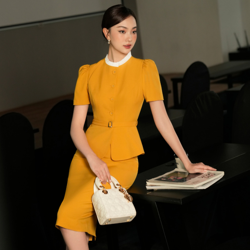 Chân váy nữ ELLA DORA thiết kế dáng bút chì form ôm nhẹ tôn dáng thanh lịch sang trọng [CV48]