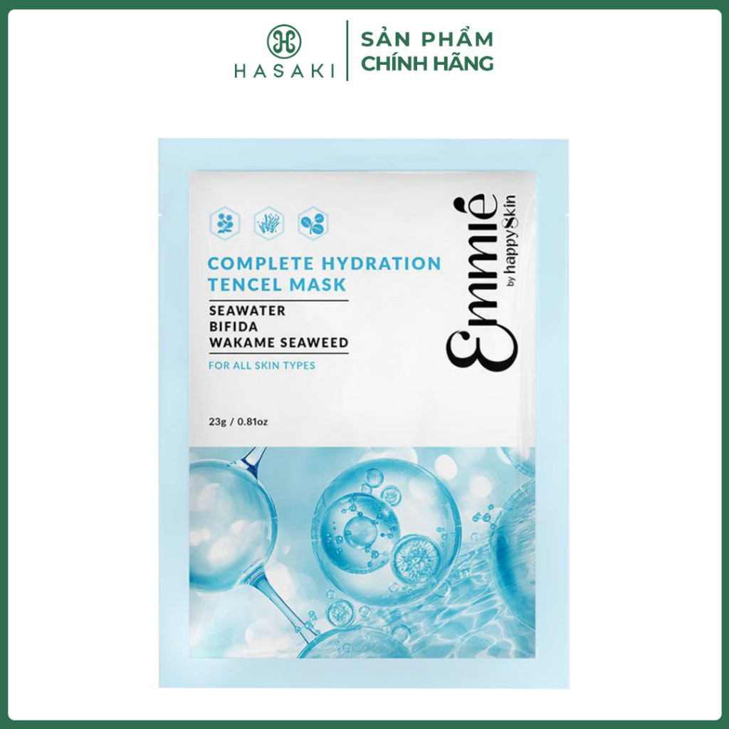 Mặt Nạ Emmié Cấp Ẩm Sâu, Dịu Da Từ Tảo Biển 23g