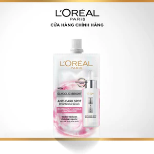 Serum Glycolic Melasyl 8% dưỡng sáng da, mờ thâm mụn & nám Loreal Paris 6ml