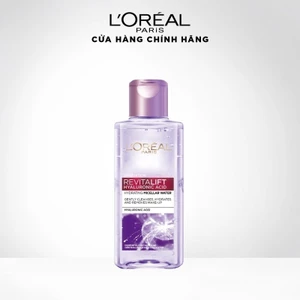 Nước làm sạch và tẩy trang giúp căng mịn da L'Oreal Paris Pure Revitalift Hyaluronic Acid 95ml
