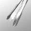 Kẹp gắp thức ăn mini 15cm, được làm từ chất liệu INOX bền chắc và thẩm mỹ.