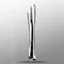 Kẹp gắp thức ăn mini 15cm, được làm từ chất liệu INOX bền chắc và thẩm mỹ.