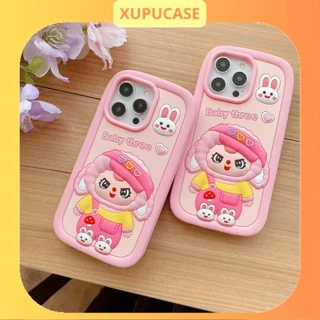 Ốp lưng iphone hoạt tiết Baby thỏ trắng 6plus/7plus/8plus/x/xs/xsmax/11/12/13/14/15/16/pro/plus/promax