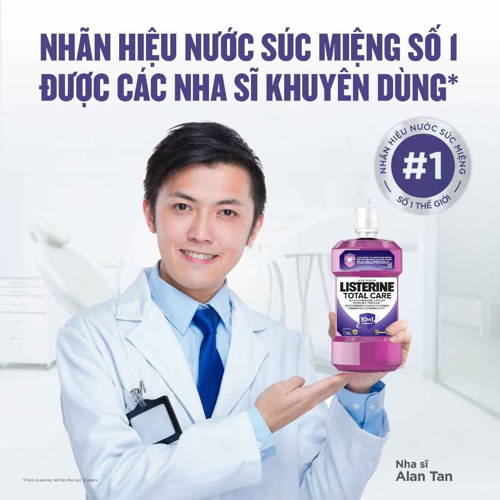 Ảnh Nước súc miệng chăm sóc toàn diện Listerine Total Care Mouthwash 750ml 3
