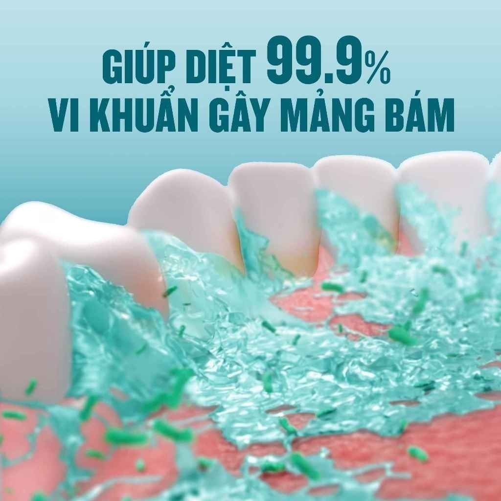 Ảnh Nước Súc Miệng Giữ Hơi Thở Thơm Mát Listerine Cool mint - Dung tích 750ml 3